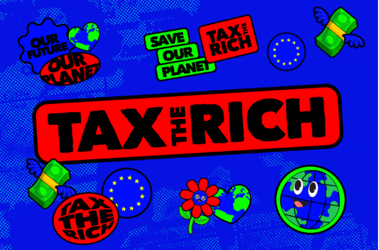 ¡Que tributen los ricos! Tax the Rich!
